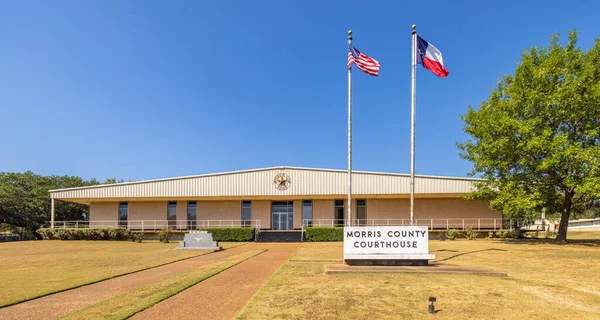 Daingerfield, Teksas, ABD - 26 Eylül 2021: Morris County Adliyesi