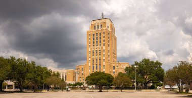 Beaumont, Teksas, ABD - 19 Eylül 2021: Jefferson County Adliyesi