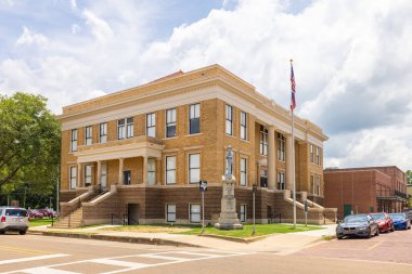 Jefferson, Teksas, ABD - 28 Haziran 2021: Marion County Adliyesi