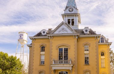 Newton, Teksas, ABD - 17 Ekim 2021: Newton County Adliyesi