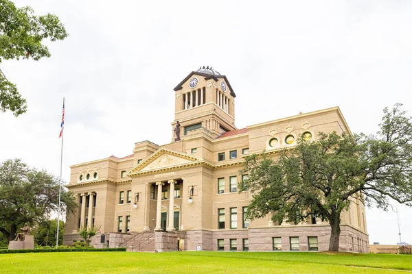 Corsicana Texas Estados Unidos Agosto 2021 Tribunal Del Condado Navarro —  Fotos de Stock