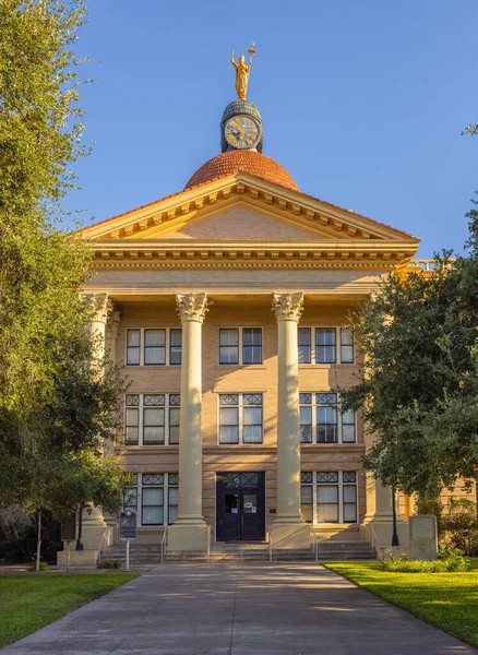 Бивилль Texas Usa September 2021 Bee County Court Thouse — стоковое фото