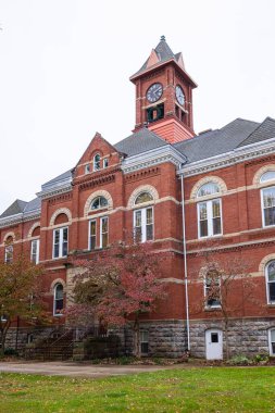 Hastings, Michigan, ABD - 21 Ekim 2021: Barry County Adliyesi