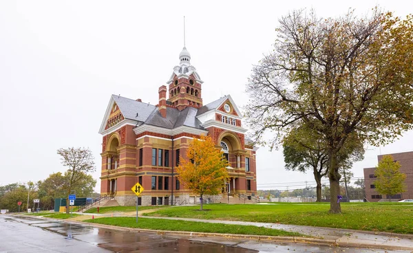 Adrian Michigan Usa October 2021 Historic Lenawee County Courthouse — 图库照片
