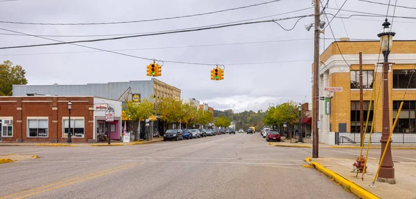 Hart Michigan Usa October 2021 Business District State Street — Stock Photo, Image