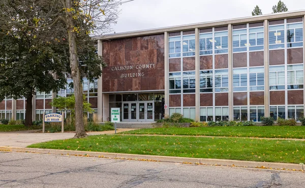 Marshall Michigan Usa October 2021 Calhoun County Administration Building — 스톡 사진