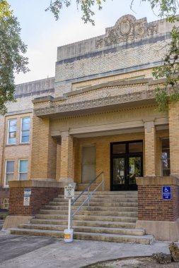 Refugio, Teksas, ABD - 20 Eylül 2021: Refugio İlçe Mahkemesi