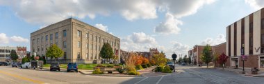 Kokomo, Indiana, USA - October 11, 2020: The Howard County Courthouse