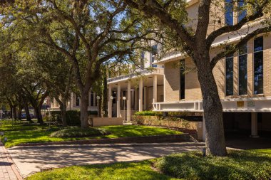 Conroe, Teksas, ABD - 17 Ekim 2021: Montgomery Adliyesi