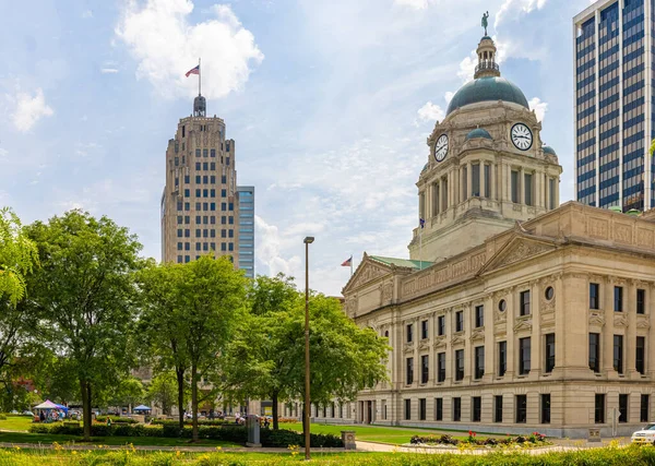 Fort Wayne Indiana Usa August 2021 Allen County Courthouse — Stockfoto