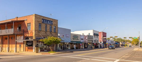 Gilmer Texas Usa September 2021 Das Alte Geschäftsviertel Der Tyler — Stockfoto