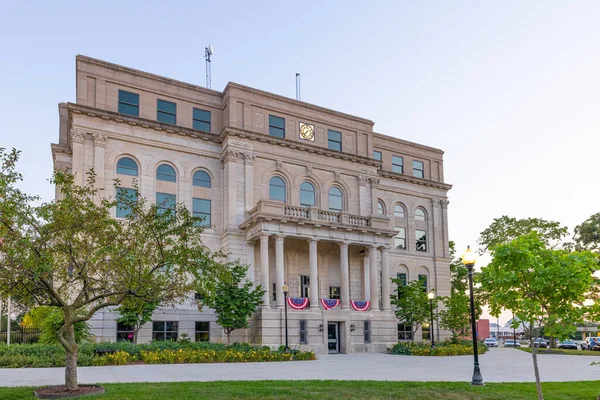 Valparaiso Indiana Usa August 2021 Porter County Courthouse — Stock Photo, Image