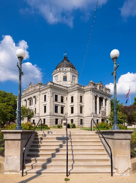 Bloomington Indiana Usa August 2021 Monroe County Courthouse — Stockfoto