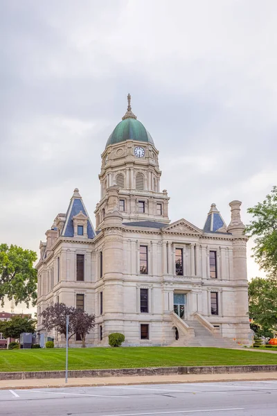 Columbia City Indiana Usa August 2021 Whitley County Courthouse — Stockfoto