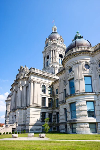 Evansville Indiana Usa August 2021 Vanderburgh County Courthouse — Stock fotografie