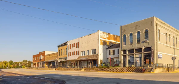 Rusk Texas Usa September 2021 Old Business District 6Th Street — Stockfoto