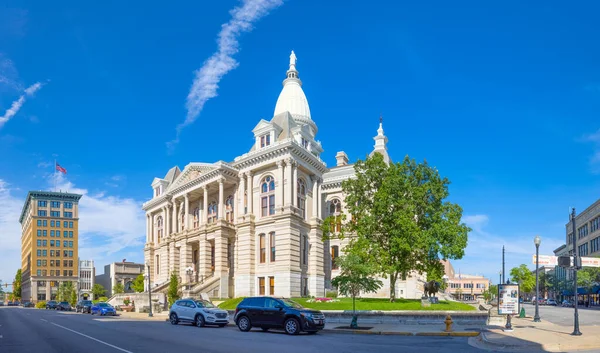 Lafayette Indiana Usa August 2021 Tippecanoe County Courthouse — Stock fotografie