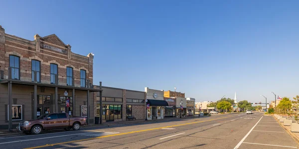 Henderson Texas Usa September 2021 Das Alte Geschäftsviertel Der Main — Stockfoto