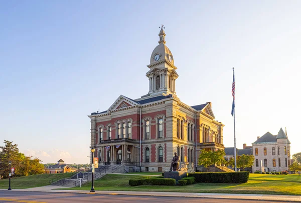 Wabash Indiana Usa August 2021 Wabash County Courthouse — Stock Photo, Image