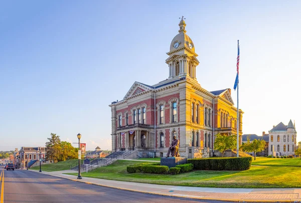 Wabash Indiana Usa August 2021 Wabash County Courthouse — Stockfoto