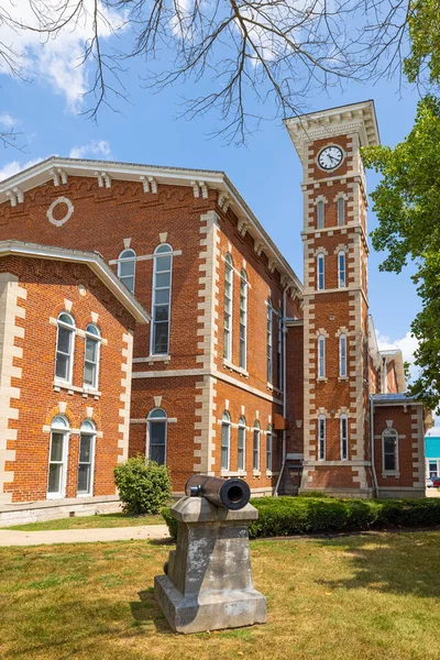 Martinsville Indiana Usa August 2021 Morgan County Courthouse — 图库照片