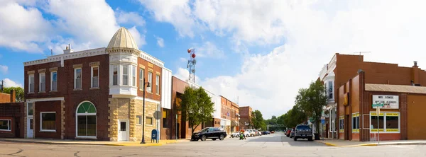 Knox Indiana Usa August 2021 Επιχειρηματική Περιοχή Στην Main Street — Φωτογραφία Αρχείου