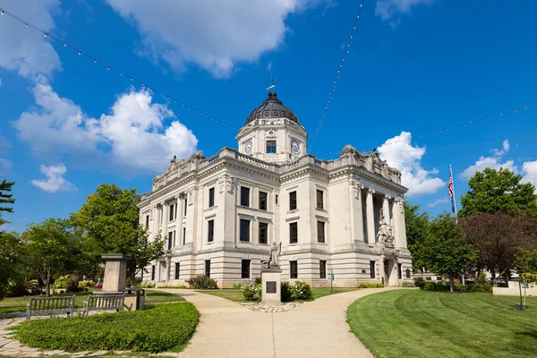 Bloomington Indiana Usa August 2021 Monroe County Courthouse — Stockfoto