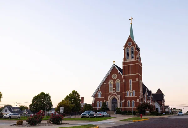 Washington Indiana Usa September 2021 Our Lady Hope Hefron Street — стоковое фото