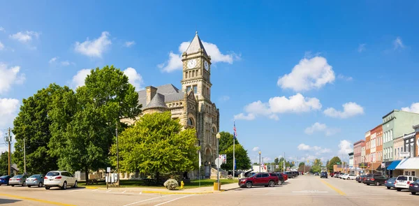 Liberty Indiana Usa August 2021 Union County Courthouse — Stockfoto