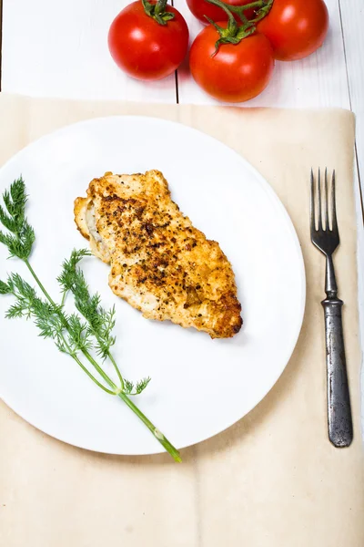 Grilled chicken breasts fillet — Stock Photo, Image