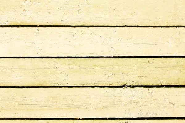 Amarillo Vintage o grueso fondo blanco de madera natural o woo — Foto de Stock