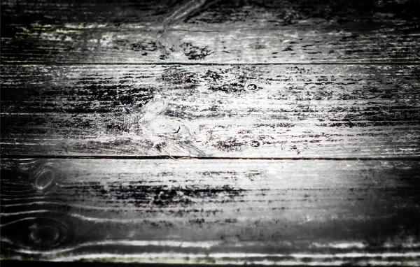 Old wooden black vintage rustic background — Stock Photo, Image