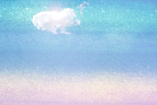Meer Sommer abstrakt Hintergrund Textur mit Wolken. — Stockfoto