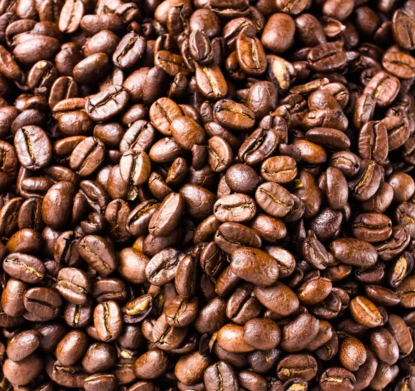 Kávébab háttér vagy textúra — Stock Fotó