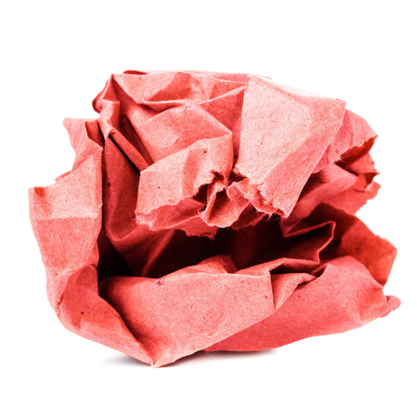 Красочный переработанный бумажный шар
