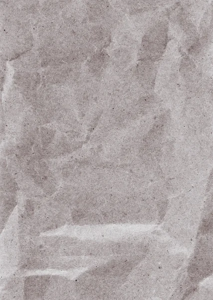 Смятая текстура серой бумаги — стоковое фото