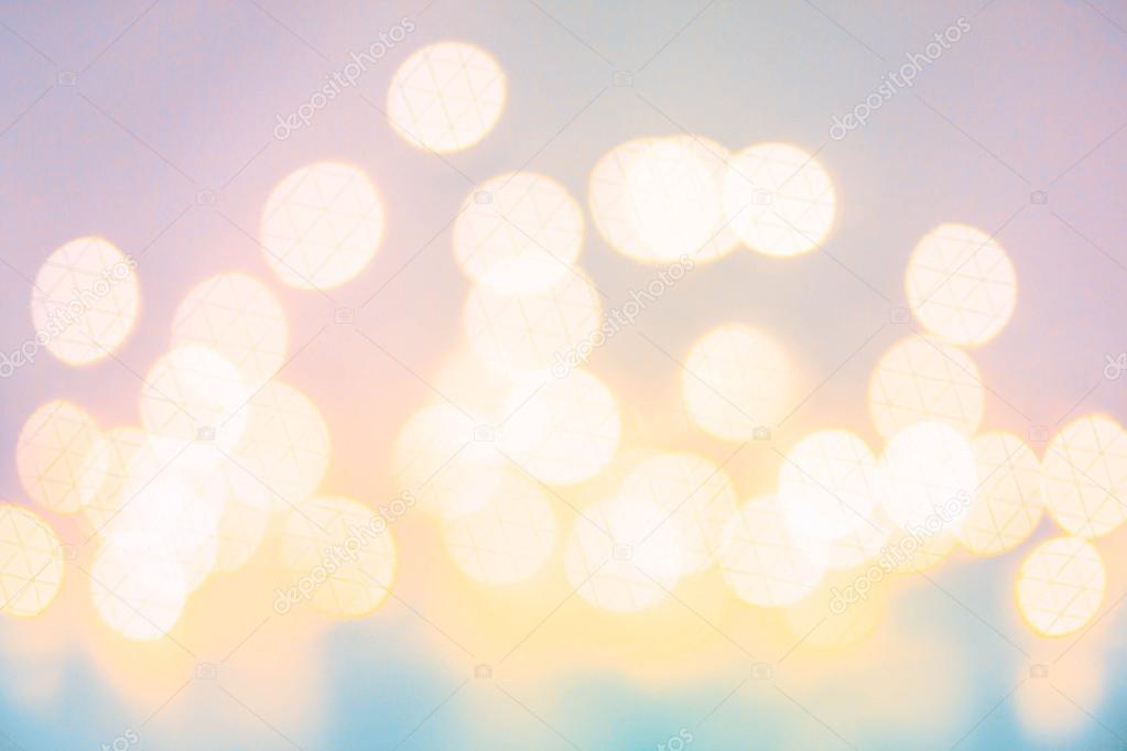 Abstract bokeh lights background.