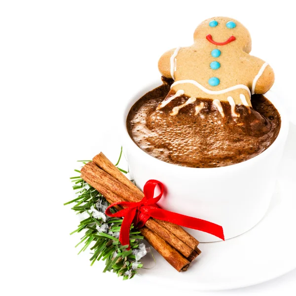 Christmas Gingerbread Cookie — Stock Photo, Image