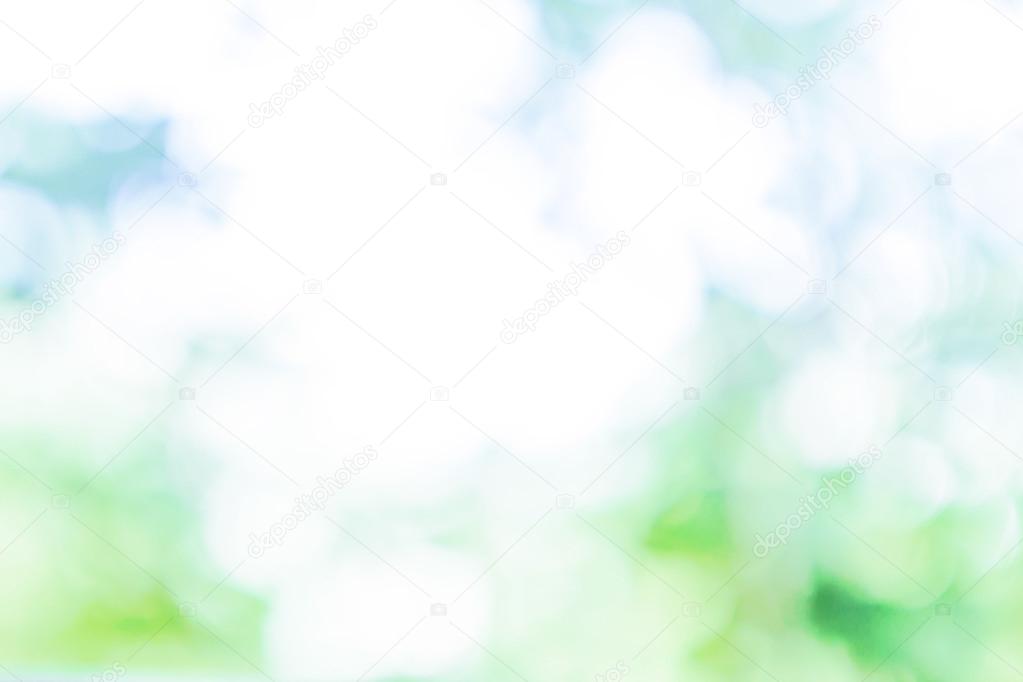 Natural Spring Green and Blue background