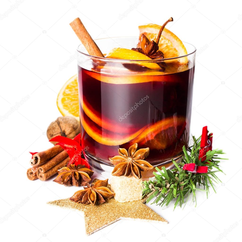 Red mulled wine