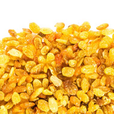 Altın parlak kuru üzüm