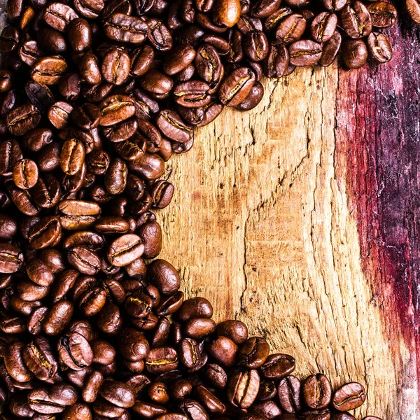 Roasted Coffee Beans background — Stock Photo, Image