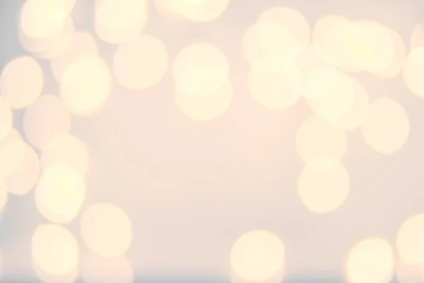Golden Lights Festive Christmas background — Stock Photo, Image