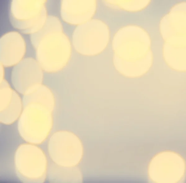 Goldene Lichter festliche Weihnachten Hintergrund — Stockfoto