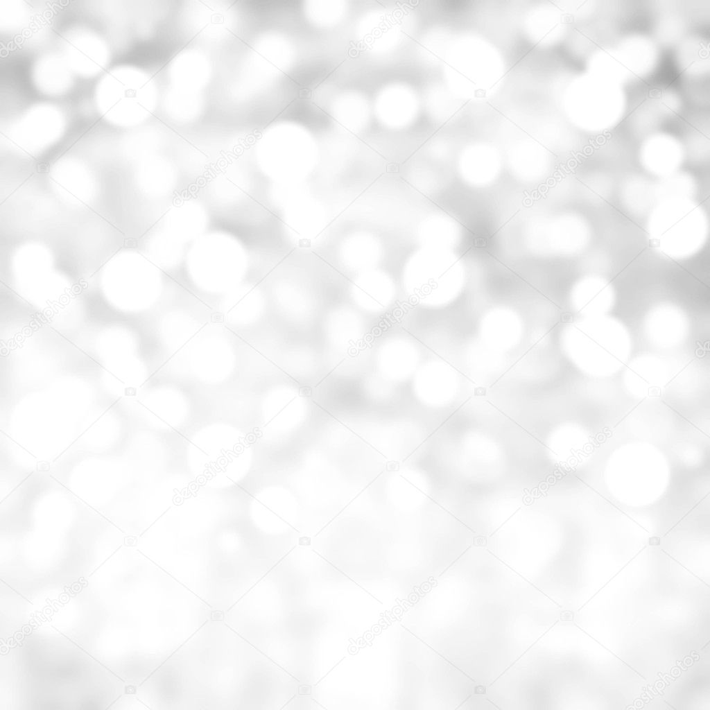 Grey Lights Festive background.