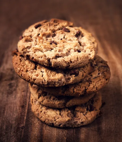 Biscoitos de chocolate — Fotografia de Stock