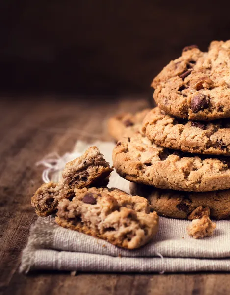 Cookies aux pépites de chocolat — Photo