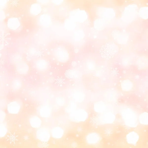 Golden Abstract Christmas background — Stock Photo, Image