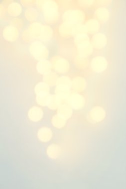 ufuk parlayan ışıkları Noel bokeh arka plan.