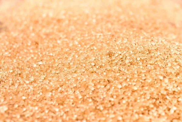 Brauner Zucker Hintergrund Makro. Lebensmittel Hintergrund mit Kopierraum — Stockfoto